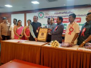 Received best Ecosystem Enabler Award from South India Press Club Coimbatore