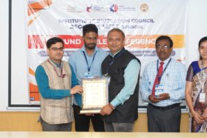 Received role of IIC Ambassador from Dr. Dipan Sahu - Assistant Innovation Director, Ministry of Education’s Innovation Cell, AICTE