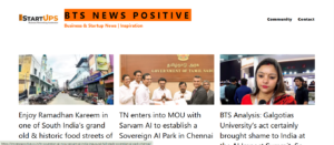 BTS News Positive website